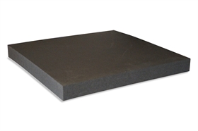 Squared Polyethylene foam sheet black